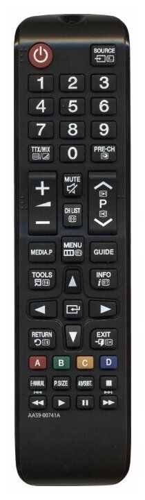 Пульт дистанционного управления Samsung AA59-00741A ic LCD TV (HSM399)
Пульт дистанционного управления Samsung AA59-00741A ic LCD TV (HSM399)