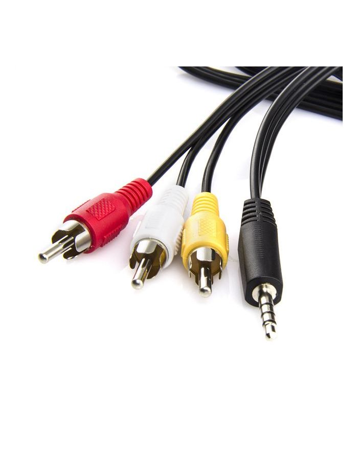 Шнур Atcom 3.5шт-3RCA 1м
Шнур Atcom 3.5шт-3RCA 1м