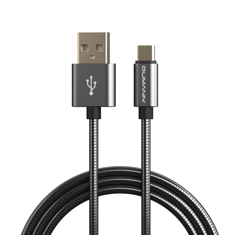 Шнур Qumann USB-microUSB 1м черный
Шнур Qumann USB-microUSB 1м черный