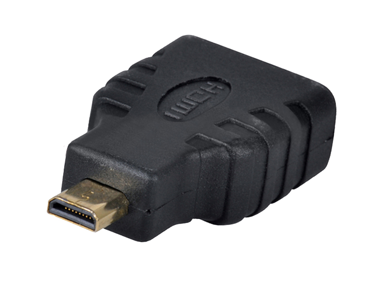 Переходник HDMIгнездо - HDMImicro штекер
Переходник HDMIгнездо - HDMImicro штекер