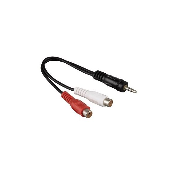 Адаптер аудио Hama H-43365 2хRCA (f)-Jack 3.5 (m) черный (00043365)
Адаптер аудио Hama H-43365 2хRCA (f)-Jack 3.5 (m) черный (00043365)