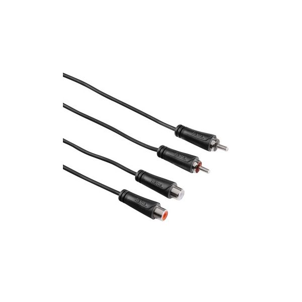 Кабель аудио Hama 2хRCA (f)-2хRCA (m) 1.5м черный (00122276)
Кабель аудио Hama 2хRCA (f)-2хRCA (m) 1.5м черный (00122276)