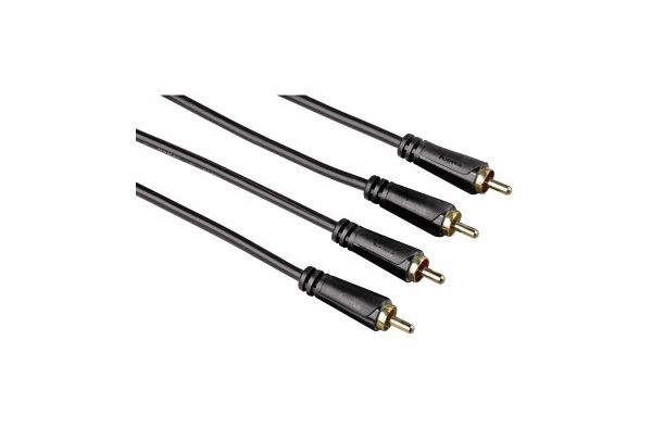 Кабель аудио Hama 2хRCA (m)-2хRCA (m) 5м позолоченные контакты черный 3зв (00122284)
Кабель аудио Hama 2хRCA (m)-2хRCA (m) 5м позолоченные контакты черный 3зв (00122284)