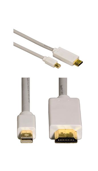 Кабель видео Hama H-53220 HDMI (m)-Mini Displayport 1.5м контакты позолото серый (00053220)
Кабель видео Hama H-53220 HDMI (m)-Mini Displayport 1.5м контакты позолото серый (00053220)
