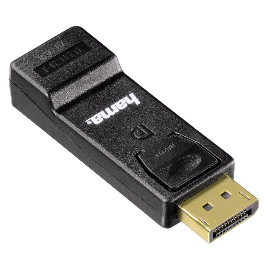 Переходник аудио-видео Hama DisplayPort (m)-HDMI (f) позол. контакты черный (00054586)
Переходник аудио-видео Hama DisplayPort (m)-HDMI (f) позол. контакты черный (00054586)