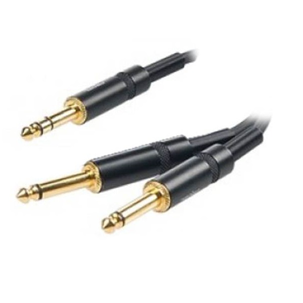 Кабель Proel 6.3mm Stereo Jack - 2x6.3mm Mono Jack 3m CHLP210LU3
Кабель Proel 6.3mm Stereo Jack - 2x6.3mm Mono Jack 3m CHLP210LU3
