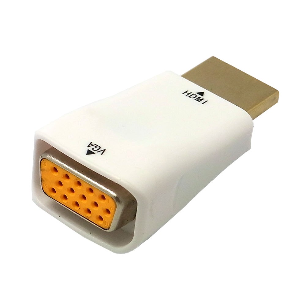 Кабель Orient HDMI M to VGA 15F C117 White
Кабель Orient HDMI M to VGA 15F C117 White