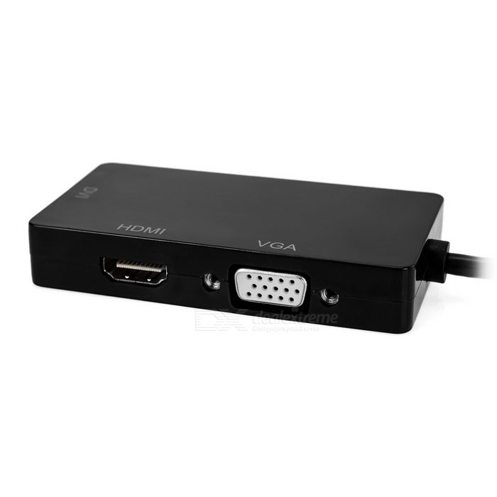 Кабель Orient C310 Mini DisplayPort M to HDMI/ DVI-I/ VGA
Кабель Orient C310 Mini DisplayPort M to HDMI/ DVI-I/ VGA