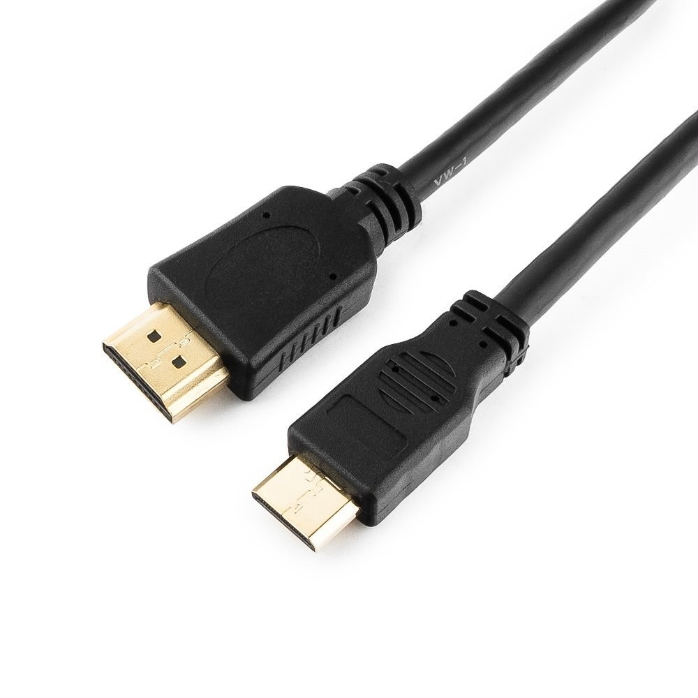 Кабель Gembird Cablexpert HDMI-miniHDMI 19M v1.4 3D Ethernet 3m Black CC-HDMI4C-10
Кабель Gembird Cablexpert HDMI-miniHDMI 19M v1.4 3D Ethernet 3m Black CC-HDMI4C-10