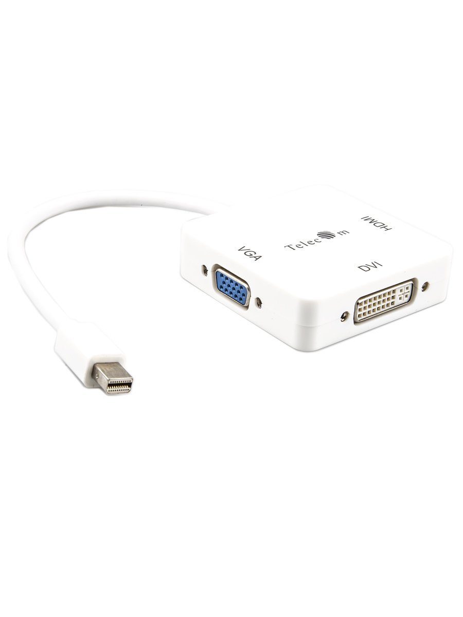 Адаптер Telecom Mini DP - HDMI TA556
Адаптер Telecom Mini DP - HDMI TA556