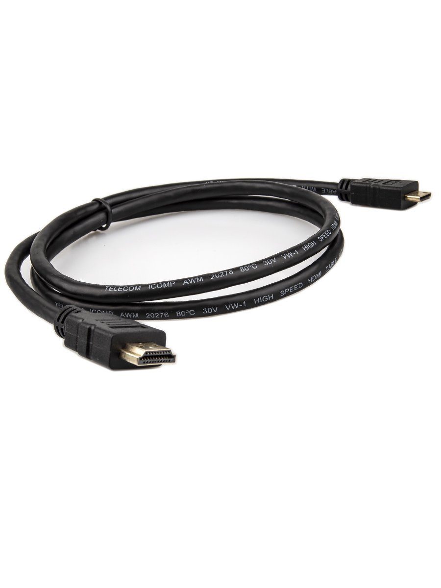 Кабель Telecom HDMI - MINI HDMI 2.0 1м TCG205-1M
Кабель Telecom HDMI - MINI HDMI 2.0 1м TCG205-1M