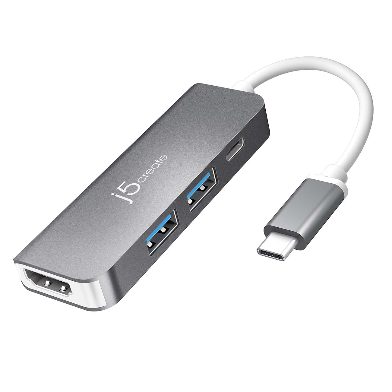 Мульти-переходник j5create USB-C на HDMI и USB Type-A 3.0/Power Delivery (JCD371)
Мульти-переходник j5create USB-C на HDMI и USB Type-A 3.0/Power Delivery (JCD371)