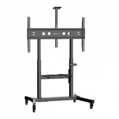 Мобильная стойка ONKRON на 1 ТВ/ 50-100" от 200х200 до 1000х600, макс нагр 120кг, 1 полка для AV, полка для камеры, кабель-канал, высота 1234-1685мм, черный
Мобильная стойка ONKRON на 1 ТВ/ 50-100" от 200х200 до 1000х600, макс нагр 120кг, 1 полка для AV, полка для камеры, кабель-канал, высота 1234-1685мм, черный