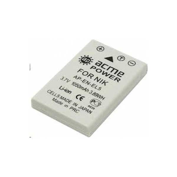 Аккумулятор AcmePower AP-EN-EL5
Аккумулятор AcmePower AP-EN-EL5
