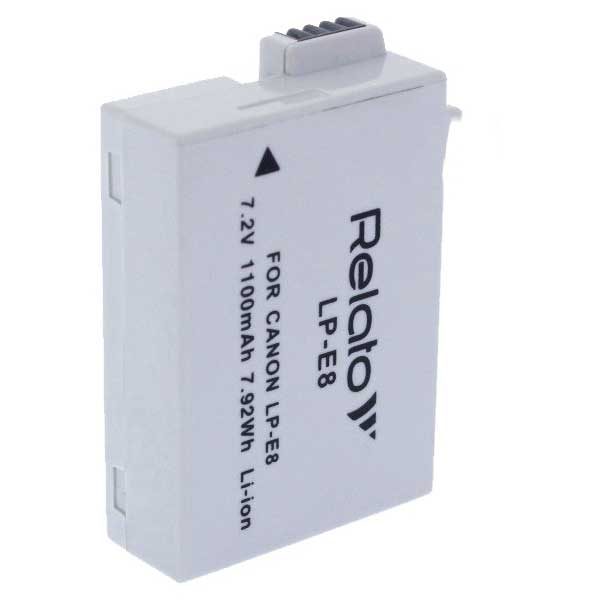 Аккумулятор Relato LP-E8 
Аккумулятор Relato LP-E8