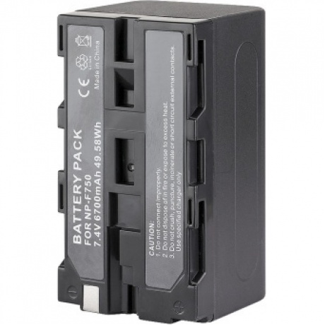 Аккумулятор литий-ионный GreenBean NP-F750 (6700 мАч)
Аккумулятор литий-ионный GreenBean NP-F750 (6700 мАч)