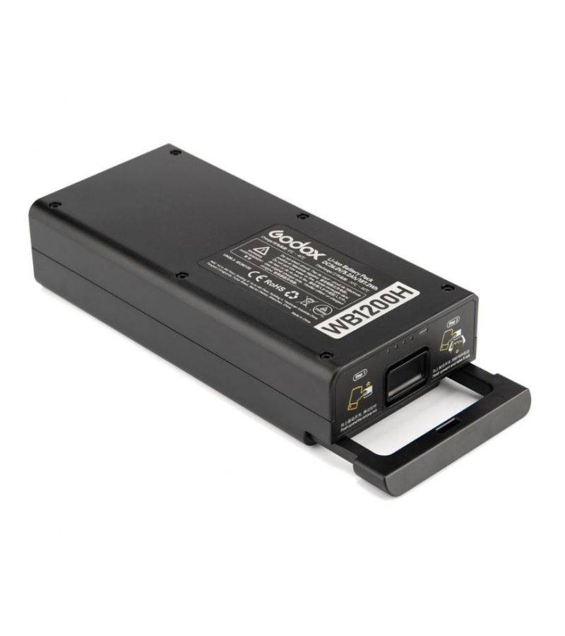 Аккумулятор Godox WB1200H для AD1200Pro
Аккумулятор Godox WB1200H для AD1200Pro