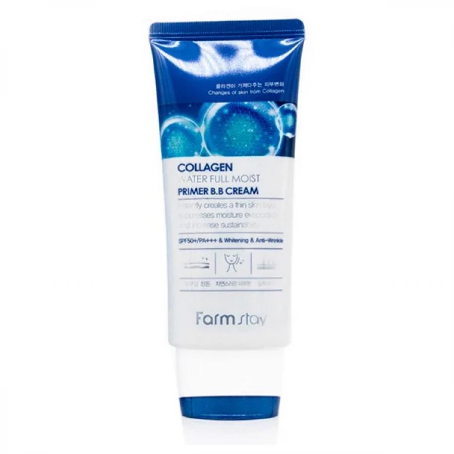 ВВ-крем с коллагеном FarmStay Collagen Water Full Moist Primer B.B Cream SPF 50, 50гр
ВВ-крем с коллагеном FarmStay Collagen Water Full Moist Primer B.B Cream SPF 50, 50гр