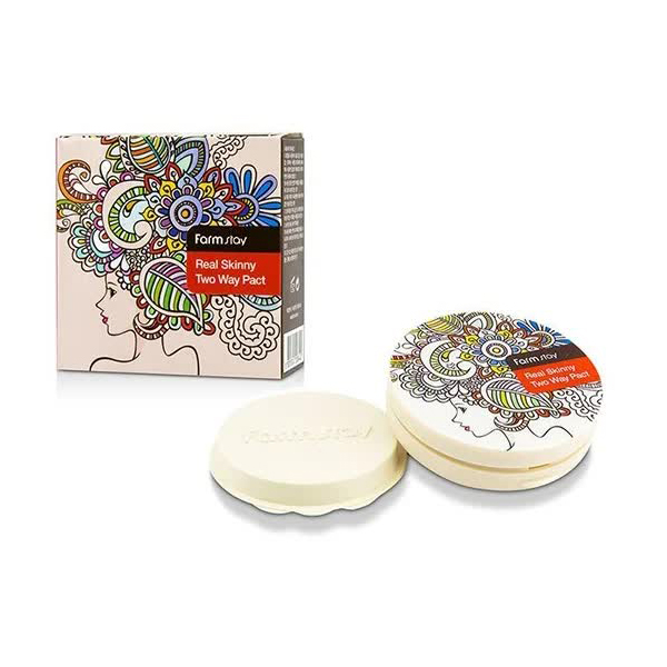 Компактная пудра со сменным блоком FarmStay Real Skinny Two Way Pact 23 (+refill)
Компактная пудра со сменным блоком FarmStay Real Skinny Two Way Pact 23 (+refill)