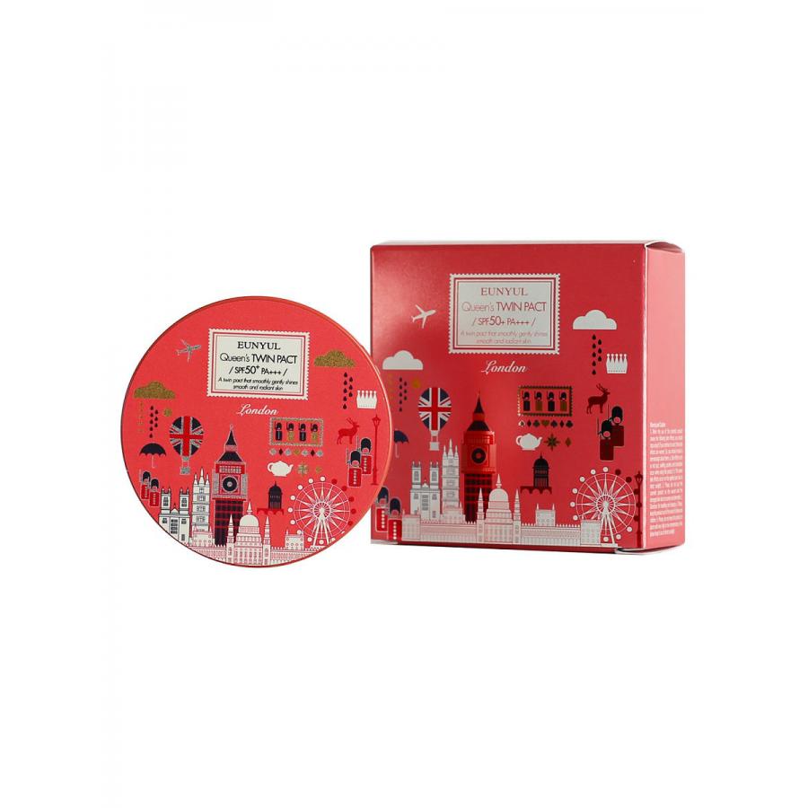 Пудра компактная разглаживающая с запасным блоком Eunyul Queen's Twin Pact SPF 50, № 23 (+refill
Пудра компактная разглаживающая с запасным блоком Eunyul Queen's Twin Pact SPF 50, № 23 (+refill