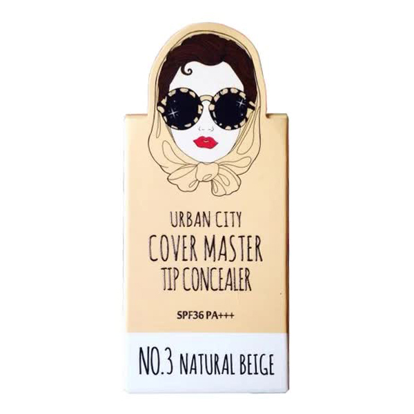 Консилер Urban City Cover Master Tip Concealer NO.3 Natural BEIGE 11g
Консилер Urban City Cover Master Tip Concealer NO.3 Natural BEIGE 11g