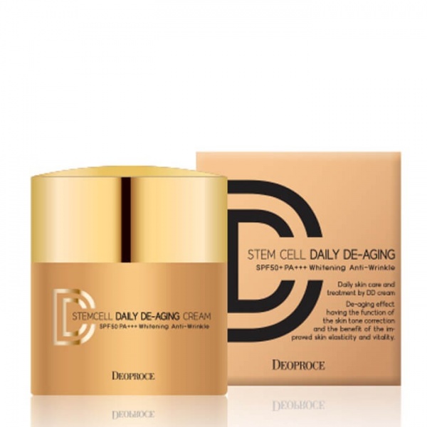 Крем ДД маскирующий Deoproce Stem Cell Daily De-Aging Cream #21, 40g
Крем ДД маскирующий Deoproce Stem Cell Daily De-Aging Cream #21, 40g