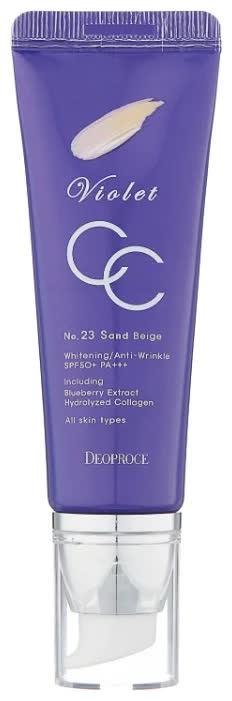 СС Крем Deoproce Violet CC Cream #23 50гр
СС Крем Deoproce Violet CC Cream #23 50гр