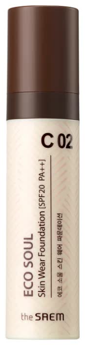 Тональная основа The Saem Eco Soul Skin Wear Foundation C 02 Cotton tone 30мл
Тональная основа The Saem Eco Soul Skin Wear Foundation C 02 Cotton tone 30мл
