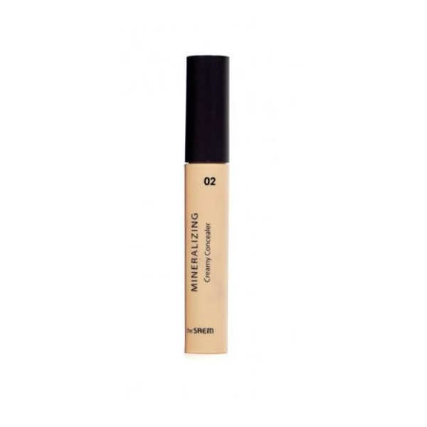 Консилер для маскировки недостатков кожи кремовый The Saem Mineralizing Creamy Concealer 02 Ginger 4ml
Консилер для маскировки недостатков кожи кремовый The Saem Mineralizing Creamy Concealer 02 Ginger 4ml