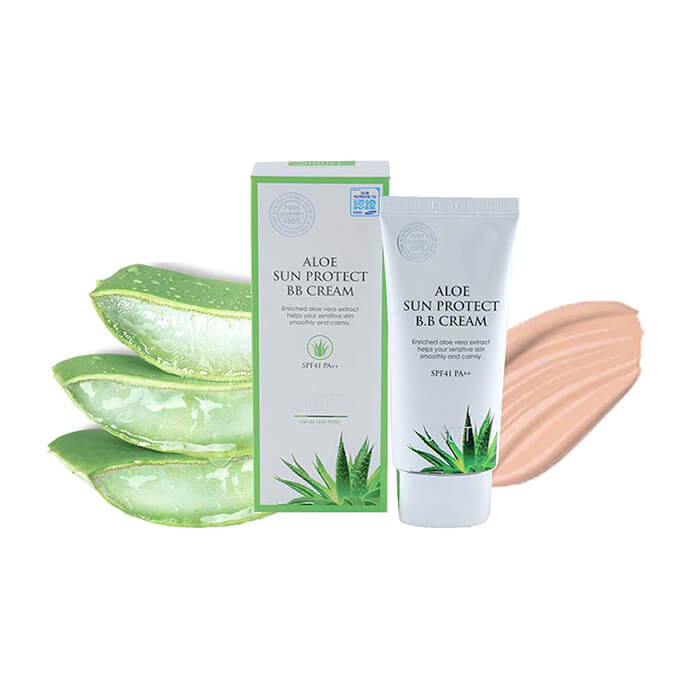 ВВ-крем с экстрактом алоэ Jigott Aloe Sun Protect BB Cream Spf41 Pa++
ВВ-крем с экстрактом алоэ Jigott Aloe Sun Protect BB Cream Spf41 Pa++