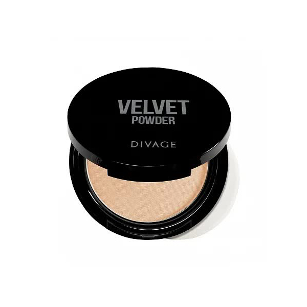 Пудра компактная Divage Velvet № 5201 
Пудра компактная Divage Velvet № 5201