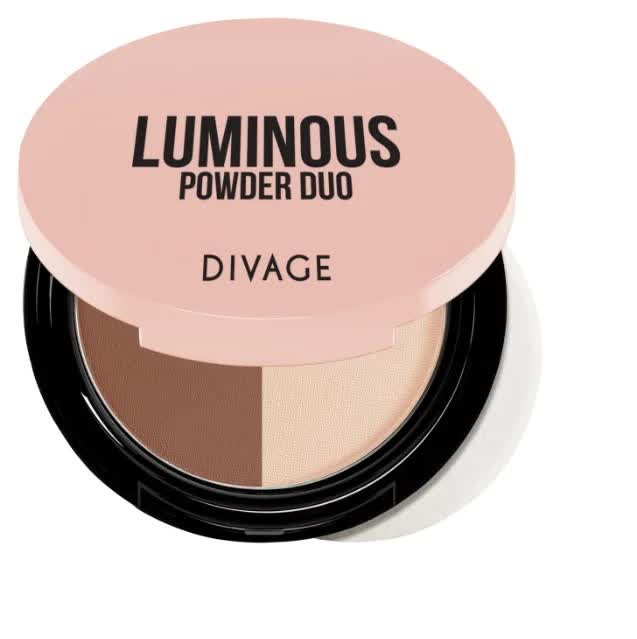 Пудра компактная двухцветная Divage Powder Duo Luminous № 02
Пудра компактная двухцветная Divage Powder Duo Luminous № 02