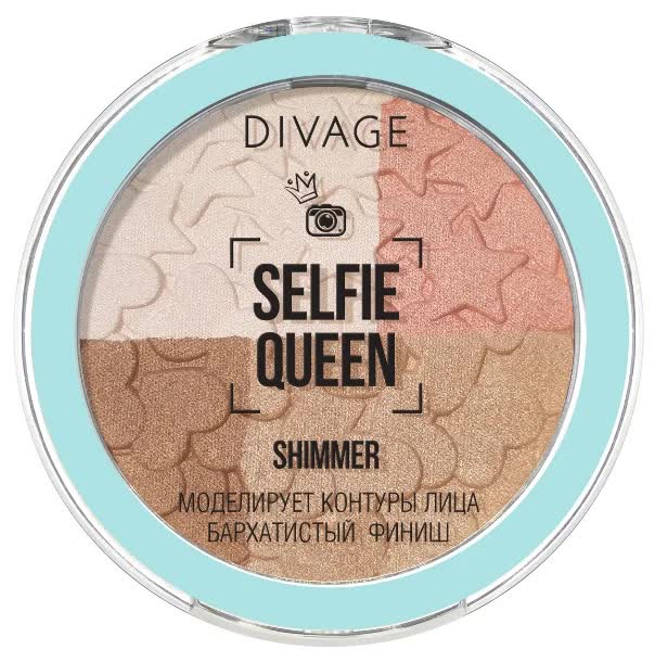 Пудра Компактная Многоцветная Divage Selfie Queen № 01
Пудра Компактная Многоцветная Divage Selfie Queen № 01