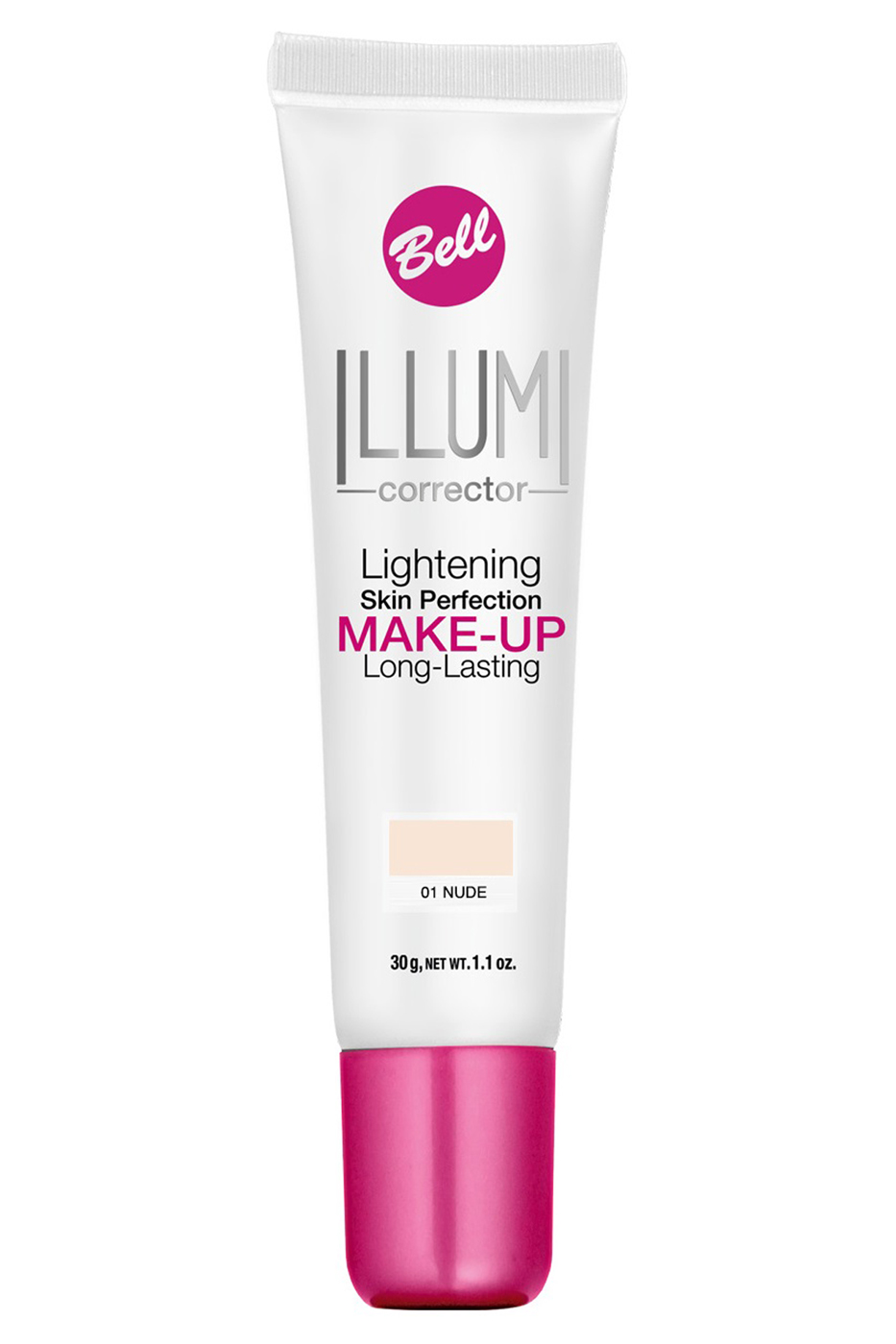 Флюид суперстойкий корректирующий и придающий сияние Bell Illumi Lightening Skin Perfection Make-up Тон 1
Флюид суперстойкий корректирующий и придающий сияние Bell Illumi Lightening Skin Perfection Make-up Тон 1