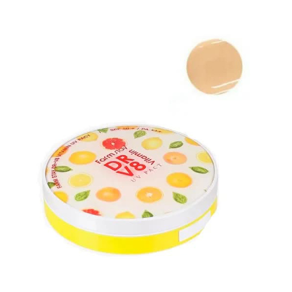 Компактная пудра со сменным блоком FarmStay DR-V8 Vitamin UV Pack SPF 50, 21 Beige (+refill)
Компактная пудра со сменным блоком FarmStay DR-V8 Vitamin UV Pack SPF 50, 21 Beige (+refill)