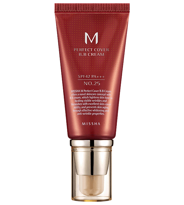 Тональный крем MISSHA M Perfect Cover BB Cream SPF42/PA+++ (No.25/Warm Beige) 50ml
Тональный крем MISSHA M Perfect Cover BB Cream SPF42/PA+++ (No.25/Warm Beige) 50ml