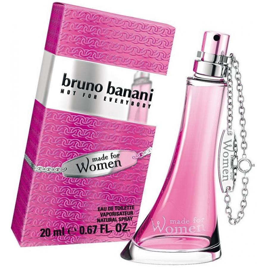 Туалетная вода Bruno Banani Made For Woman, 20 мл, женская
Туалетная вода Bruno Banani Made For Woman, 20 мл, женская