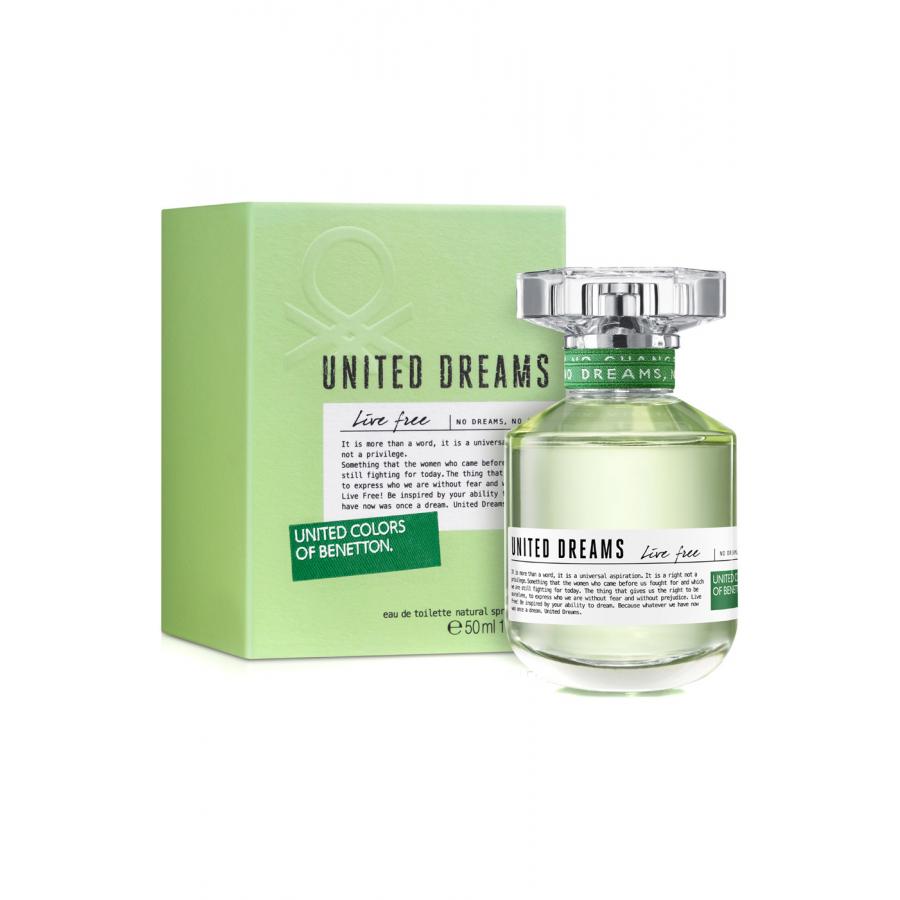 Туалетная вода Benetton UD Live Free, 50 мл, женская
Туалетная вода Benetton UD Live Free, 50 мл, женская