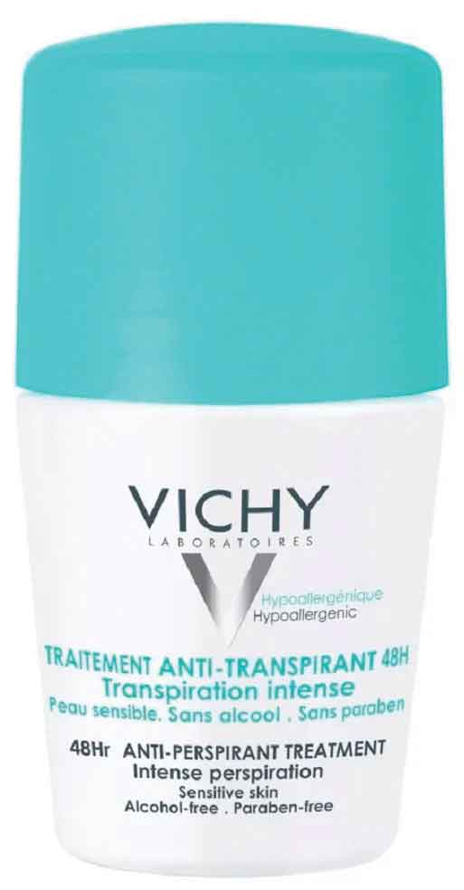 Шариковый дезодорант, регулирующий избыточное потоотделение 48 часов Vichy, 50 мл
Шариковый дезодорант, регулирующий избыточное потоотделение 48 часов Vichy, 50 мл