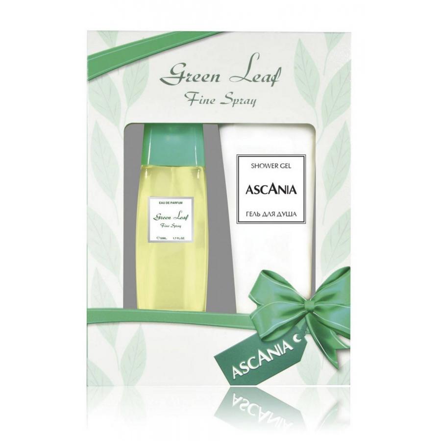 Парфюмерный набор Ascania Green leaf fine (п/в 50 мл, гель/д 125 мл
Парфюмерный набор Ascania Green leaf fine (п/в 50 мл, гель/д 125 мл