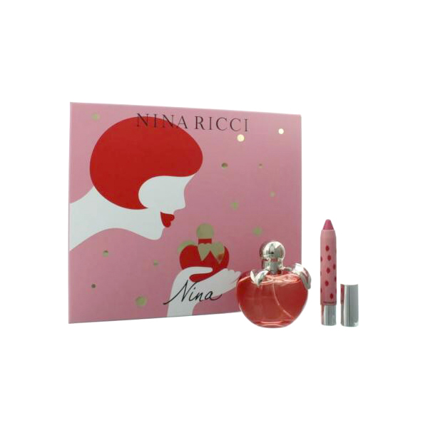 Косметический набор Nina Ricci Nina Туалетная вода 50 мл + губная помада 2,5 г
Косметический набор Nina Ricci Nina Туалетная вода 50 мл + губная помада 2,5 г