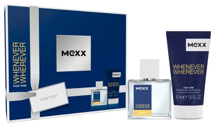 Парфюмерный набор Mexx Whenever Wherever Man Туалетная вода 30 мл + гель для душа 50 мл
Парфюмерный набор Mexx Whenever Wherever Man Туалетная вода 30 мл + гель для душа 50 мл