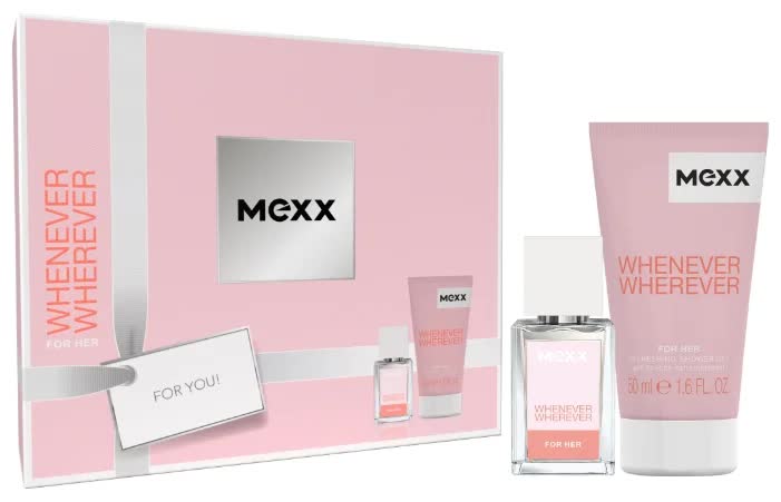 Парфюмерный набор Mexx Whenever Wherever Woman Туалетная вода 15 мл + гель для душа 50 мл
Парфюмерный набор Mexx Whenever Wherever Woman Туалетная вода 15 мл + гель для душа 50 мл