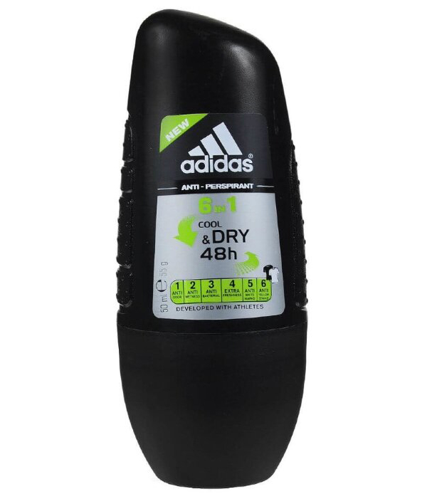 Антиперспирант Adidas Anti-perspirant 6 in 1 Roll-ons Male роликовый 50 мл
Антиперспирант Adidas Anti-perspirant 6 in 1 Roll-ons Male роликовый 50 мл