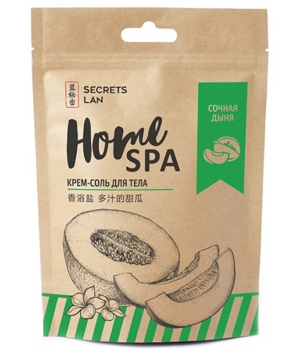 Secrets Lan Крем-соль для тела, сочная дыня, 85 г
Secrets Lan Крем-соль для тела, сочная дыня, 85 г