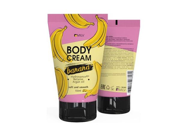 Крем для тела Milv Банан 150 мл
Крем для тела Milv Банан 150 мл
