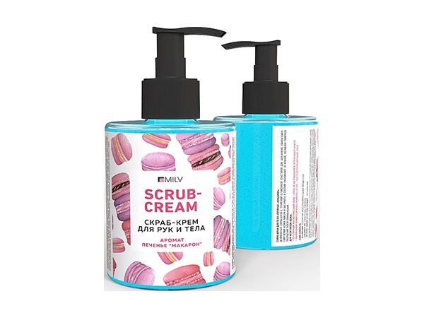 Скраб-крем для тела Milv Печенье Макарон 300 мл
Скраб-крем для тела Milv Печенье Макарон 300 мл
