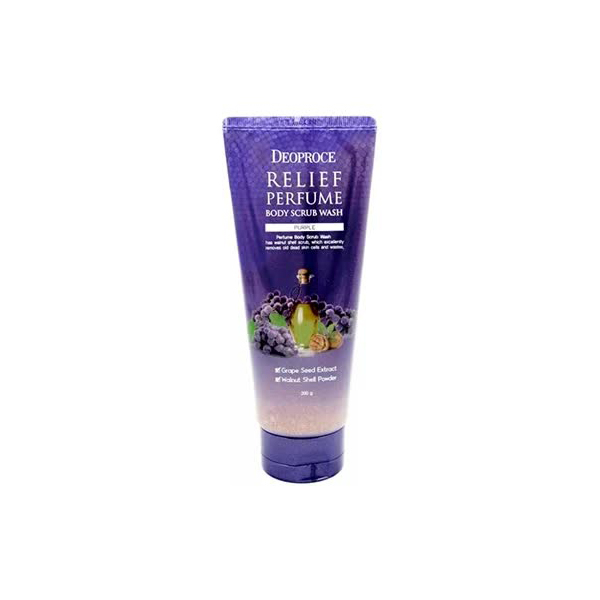 Скраб для тела на виноградных косточках Deoproce Relief Perfume Body Scrubwash - Purple 200гр
Скраб для тела на виноградных косточках Deoproce Relief Perfume Body Scrubwash - Purple 200гр