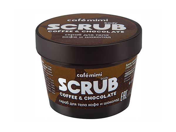 Скраб для тела Cafemimi Кофе и Шоколад 120 г
Скраб для тела Cafemimi Кофе и Шоколад 120 г