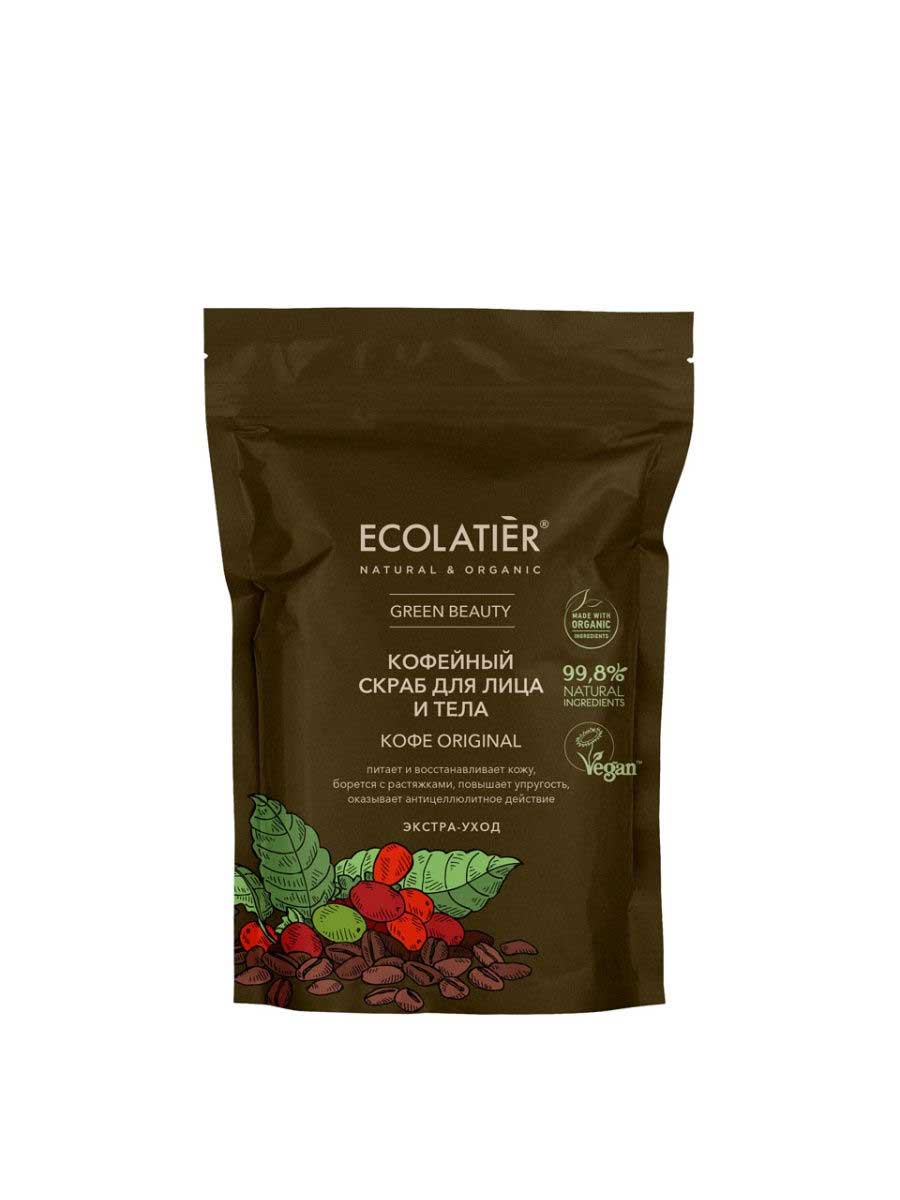 Скраб для лица и тела ECOLATIER Кофе Original 40г
Скраб для лица и тела ECOLATIER Кофе Original 40г